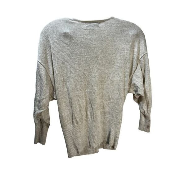 Jennifer Lopez Ribbed V-Neck Sweater Small - Picture 2 of 5